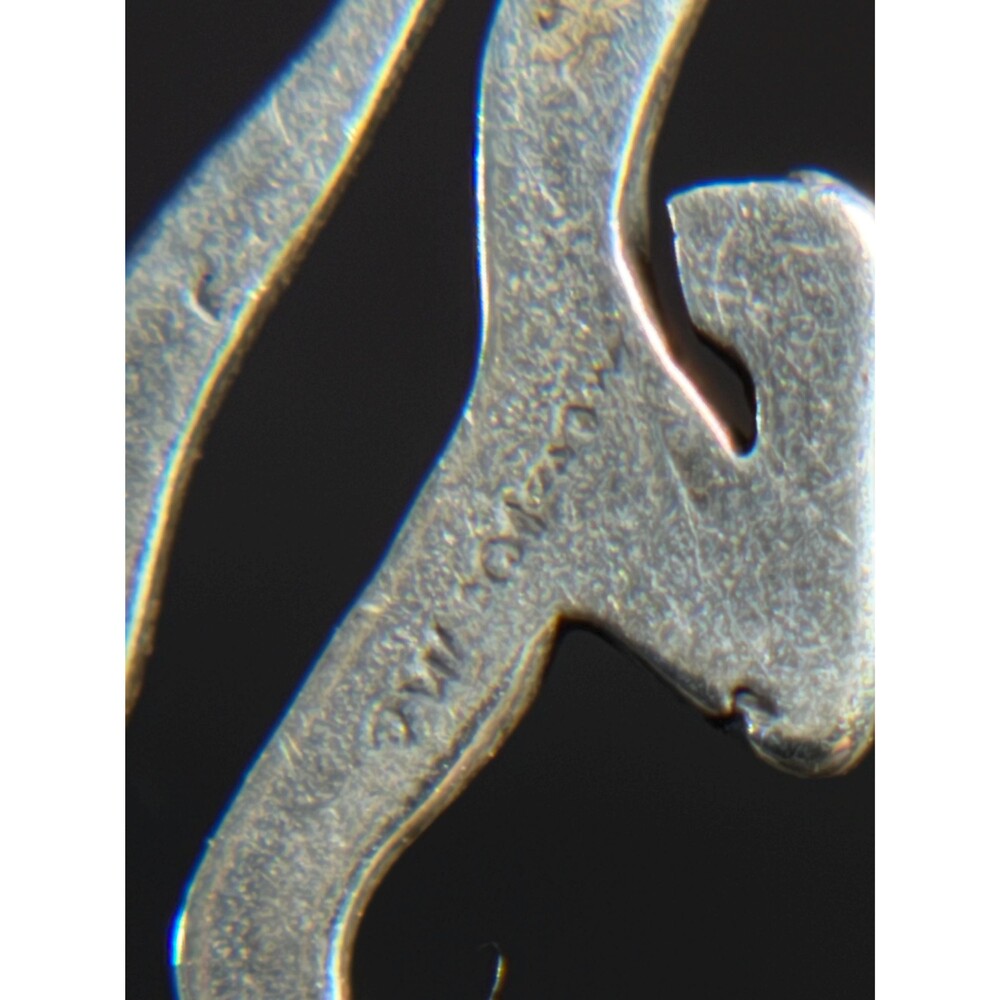 Remember Me Sterling Silver Praying Figure Pendant Charm - Picture 12 of 12